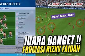 Formasi Manchester City Pes 2022